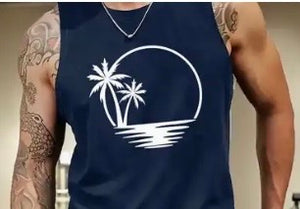 Men’s Navy Tank Top