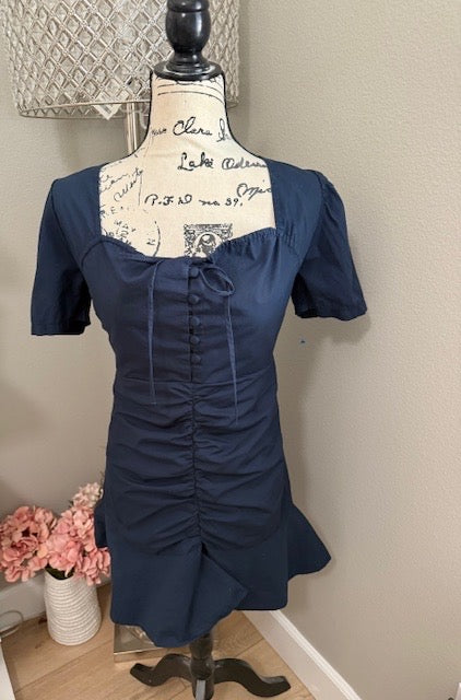 Ruched Front Dress